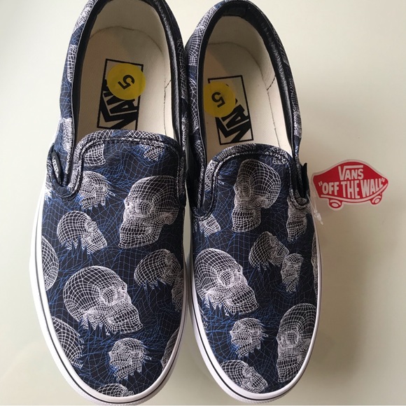 Vans Slip-On skull pattern - Picture 3 of 7